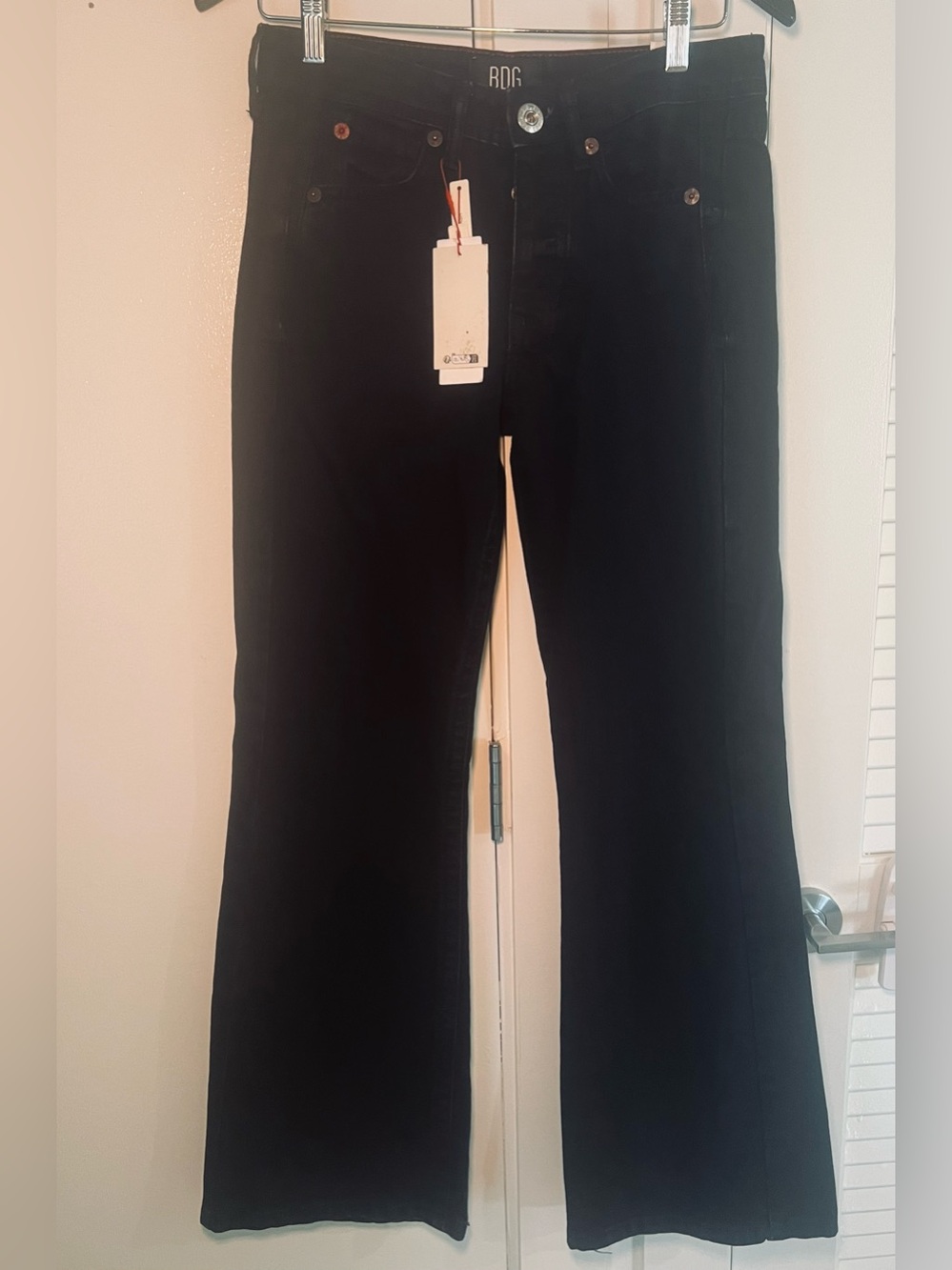 BDG Black Wide-Leg High-Rise Jeans
